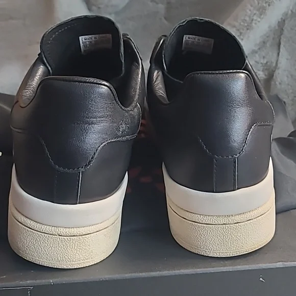 Adidas Y-3 HICHO Leather Sneakers Mens 12 - Picture 2 of 10